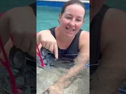 Shallow Water Floating #floating #swimming #swim #learntoswim #pool