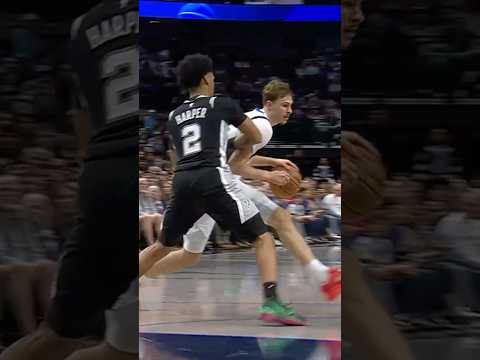 Rook locked it down 🔒 #nba #spurs #dylanharper 📺KENS5