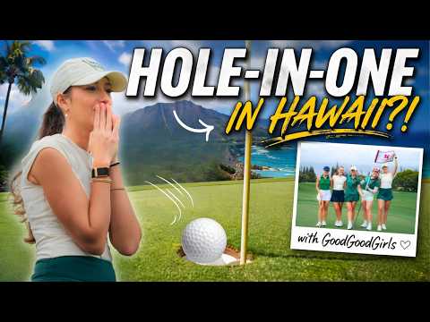 DITL Hawaii VLOG // My First HOLE IN ONE on video!