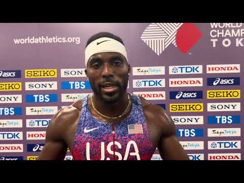 Kenny Bednarek disappointed after being left in blocks in 100m at World Champs
