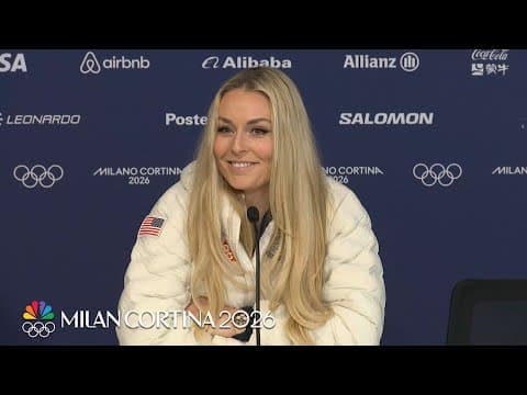 Lindsey Vonn reflects on ACL injury, explains choice to compete at Winter Olympics 2026 | NBC Sports