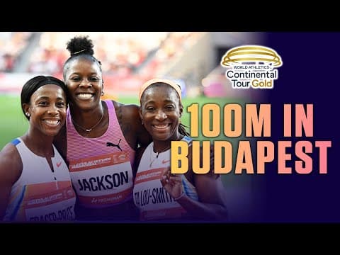 Sprint Legends Square Off! | Women's 100m | Continental Tour: Hungarian Athletics Grand Prix