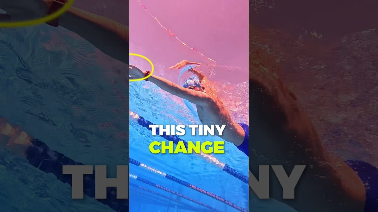 Stop doing THIS if you want to swim faster 🏊‍♂️