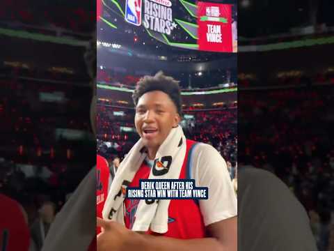 Derik Queen stays undefeated vs. Jeremiah Fears #pelicans #nba #allstar #risingstars