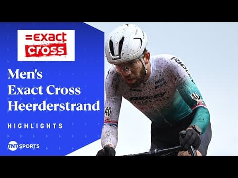 FIRST WIN OF THE SEASON! 💪 | Men's Exact Cross Heerderstrand Highlights | TNT Sports Cycling