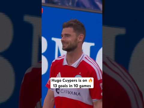 13 goals in 10 games. Hugo Cuypers is on fire 🔥