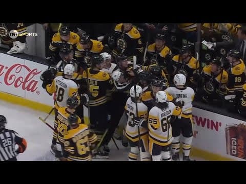 Nikita Zadorov Penalized While On The Bench For Unsportsmanlike Conduct Against Evgeni Malkin