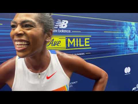 Raevyn Rogers Impresses in 5th Ave Mile, Happy to Keep Going Under Joanna Hayes