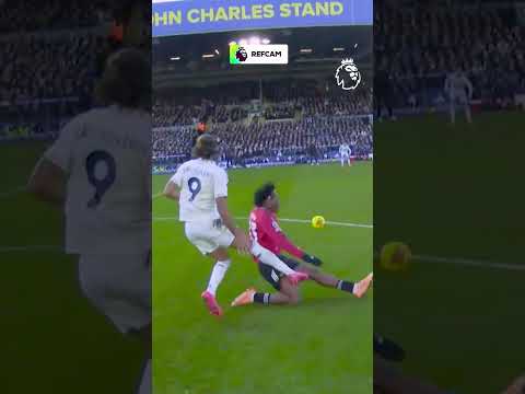 Seeing a match from the referee's POV 🤯