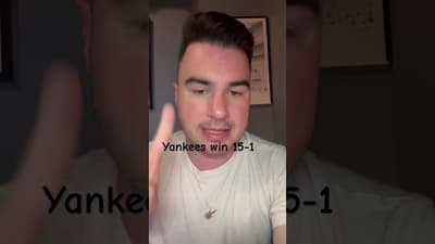 Yankees defeat the Royals 15-1 #yankees #royals #baseball #mlb #fyp