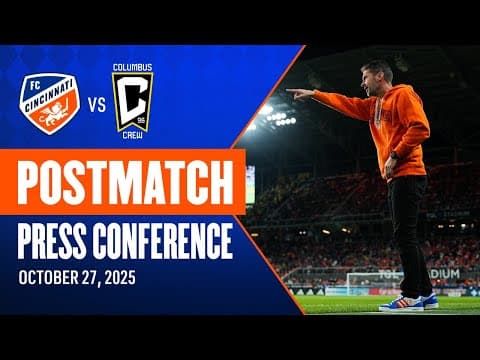 Postmatch Press Conference | Head Coach Pat Noonan | 10/27/25
