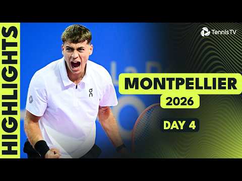 Cobolli Back In Action, Felix Auger-Aliassime Faces Wawrinka | Montpellier 2026 Day 4 Highlights