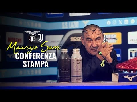 Serie A Enilive | Lazio-Juventus, mister Sarri in conferenza stampa