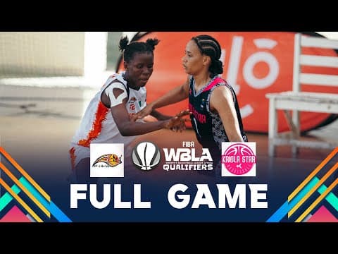 LIVE - Fireball v Kriola Star | FIBA Women Basketball League Africa 2025