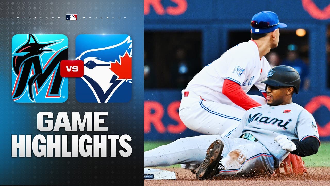 Marlins vs. Blue Jays Game Highlights (5/25/26) | MLB Highlights