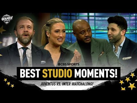 Mike Grella Speaks Like A What? | Best Studio Moments from Serie A Juventus v Inter | Matchday