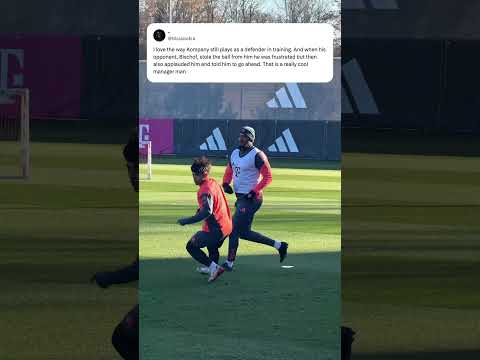 Vincent Kompany's management skills are on point ⚽