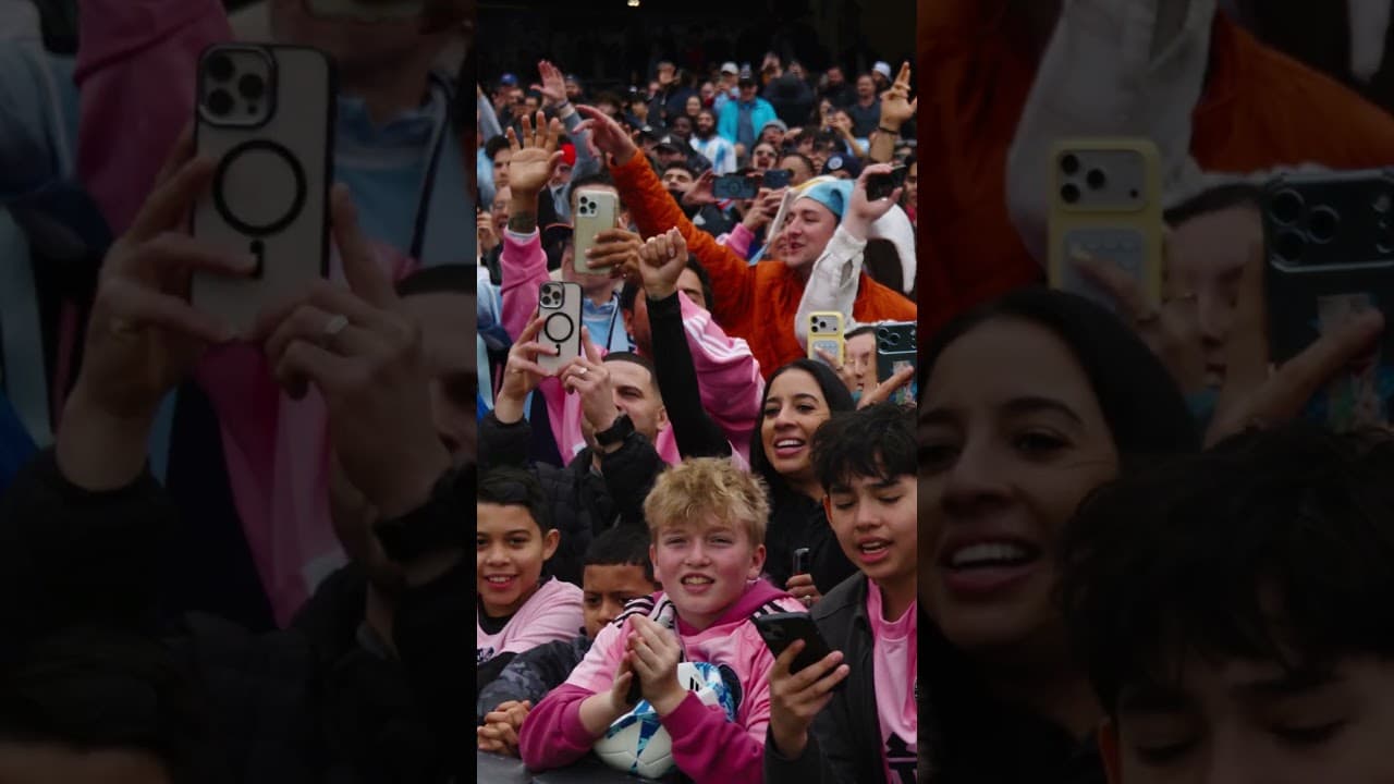 The Messi effect, painted pink 💗