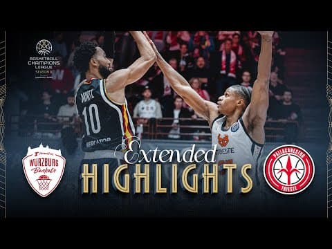 Fitness Wurzburg Baskets v Pallacanestro Trieste | Full Game Highlights | #BasketballCL 2025-26