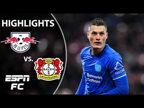 LAST-MINUTE DRAMA 😱 Leipzig vs. Bayer Leverkusen | Bundesliga Highlights | ESPN FC