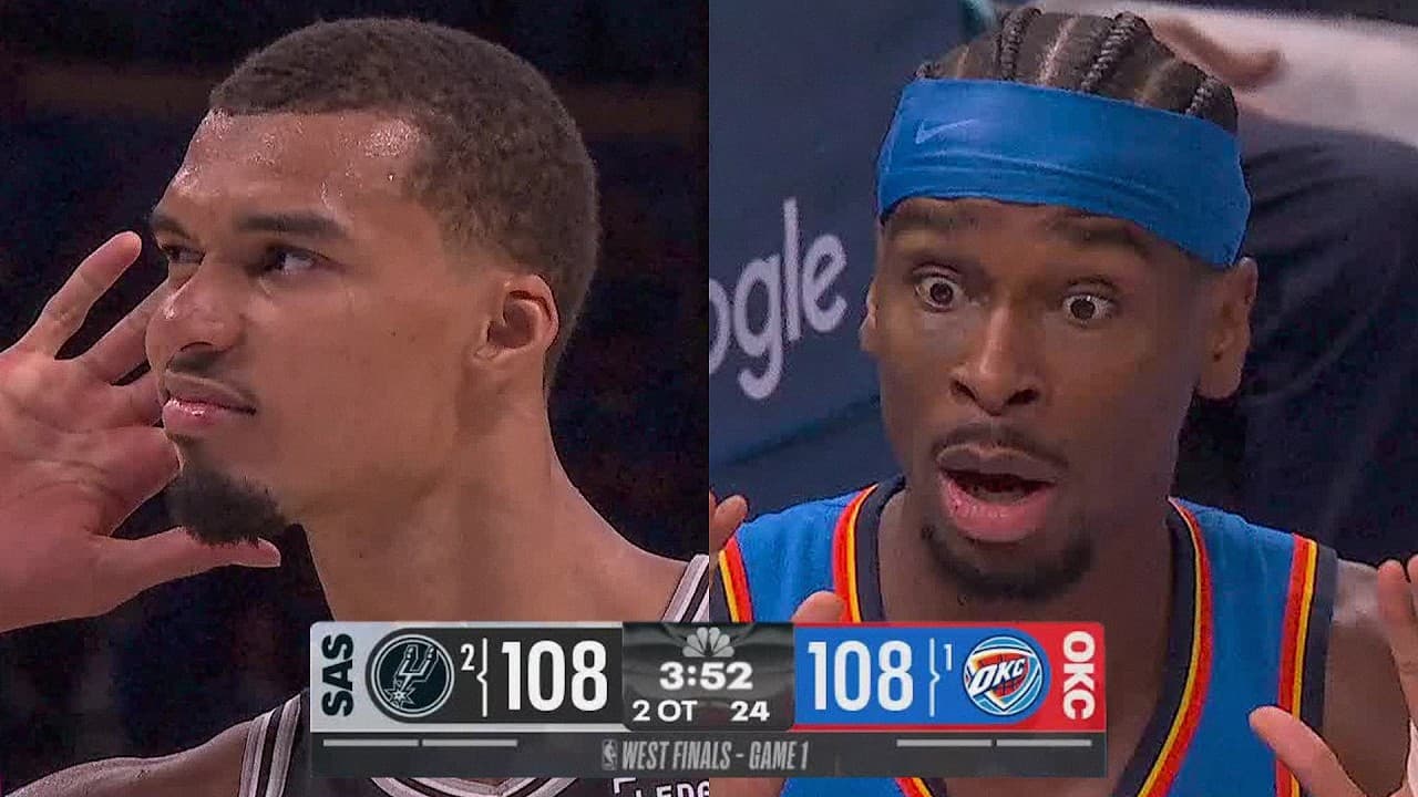 INSANE DOUBLE OT ENDING #2 Spurs at #1 Thunder | May 18, 2026