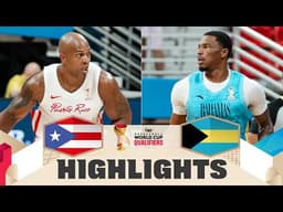 Puerto Rico 🇵🇷 v Bahamas 🇧🇸 | Highlights | FIBA Basketball World Cup 2027 Americas Qualifiers