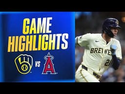 Angels vs. Brewers Game Highlights (9/16/25) | MLB Highlights
