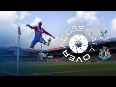 PALACE COMEBACK PITCHSIDE ⏱️ Access All Over: Newcastle ⚫️⚪️
