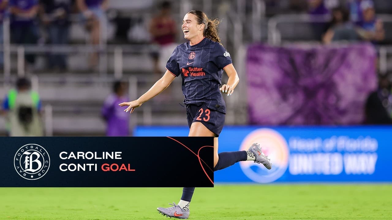 BAY FC | Caroline Conti Goal vs Orlando Pride