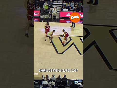 Record-setting night for Ebuka Okorie 📚#stanford #collegebasketball #accbasketball #basketball