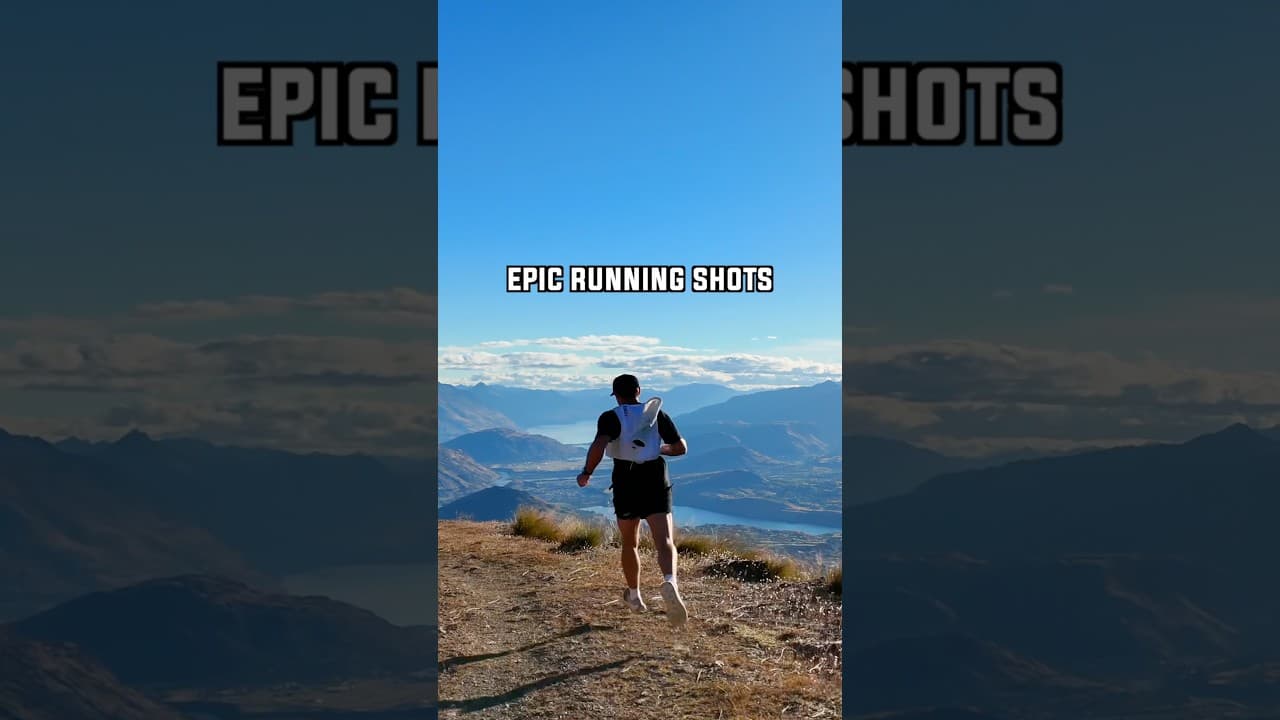 How to Get EPIC Running & Hiking Video Shots @HOVERAir_official #ad
