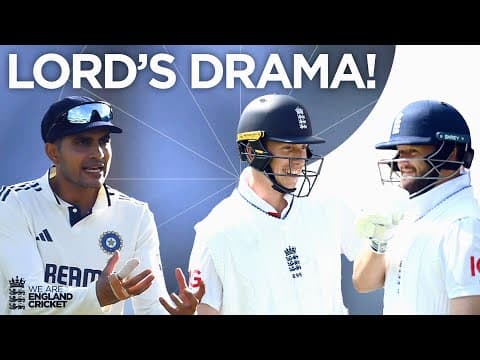 👀 Test Match Theatre at Lord's | 🍿 THAT Final Over IN FULL
