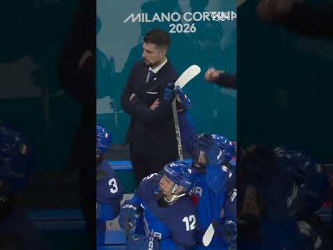 A historic debut win on Olympic ice, for Team Italy!