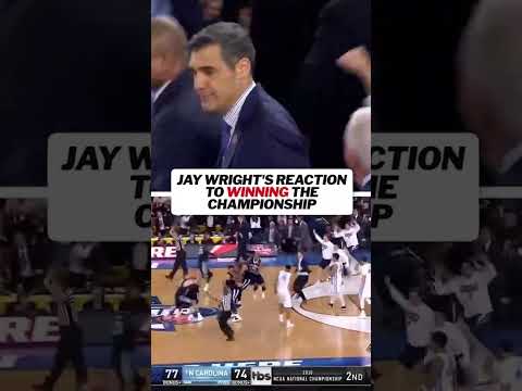 Peep the smile at the end 🤣 #cbb #collegebasketball #villanova #jaywright