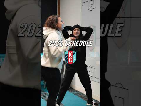 We give you 2026 Schedule on Beat 😂 #nwsl #soccer #schedule #funny #kansascity