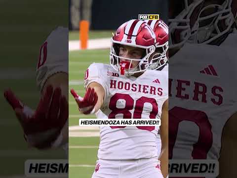 HEISMENDOZA HAS ARRIVED! 🔥 #indiana #bigten #heisman #heismendoza