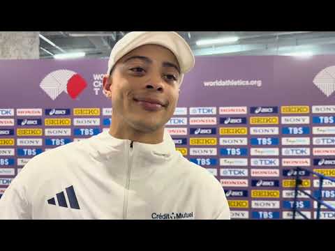 Sasha Zhoya after  100mH withdrawal talks hamstring recovery and thoughts on final