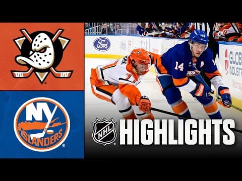 Ducks vs. Islanders | NHL Highlights | December 11, 2025