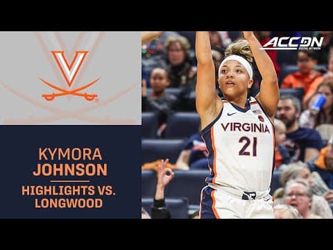 Virginia Guard Kymora Johnson Highlights vs. Longwood