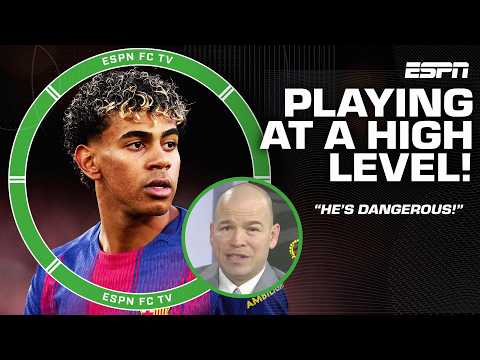 Lamine Yamal is playing consistent and is a difference maker for Barcelona! - Ale Moreno | ESPN FC