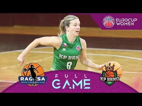 LIVE - ZKK Ragusa v KP Brno | EuroCup Women 2025-26 | Regular Season