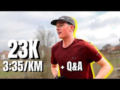 Big Track Session and a Hard Long Run (featuring Q & A)