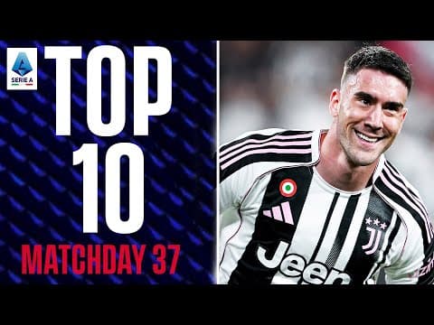 🚨 The BEST Serie A goals from Matchday 37 🚨 | Vlahović, Sulemana, Maldini | CBS Sports Golazo