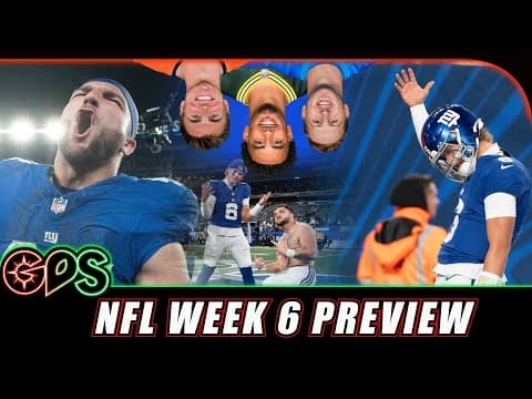 Giants Stun the Eagles: NFL Week 6 Preview