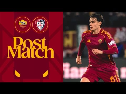 NICCOLÒ PISILLI | INTERVISTA POST ROMA-CAGLIARI