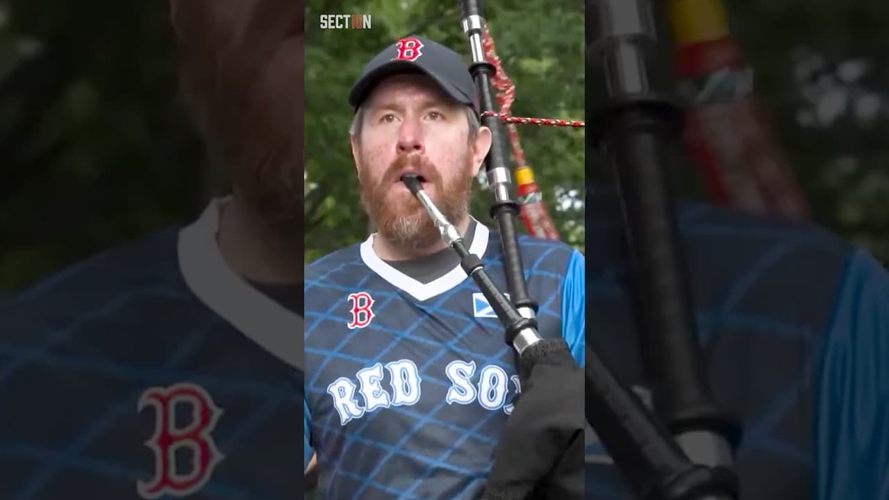 The Tartan Army brought unmatched energy to Fenway Park 🗣️