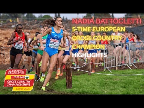 NADIA BATTOCLETTI 🇮🇹 | 5-Time European Cross Country Champion | Highlights