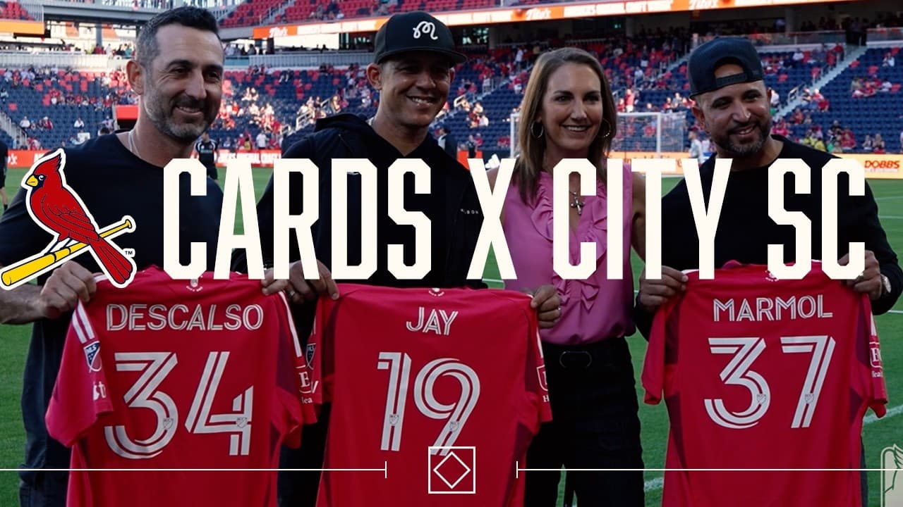 Oli Marmol, Jon Jay & Daniel Descalso Join the Prematch Hype at St. Louis CITY SC