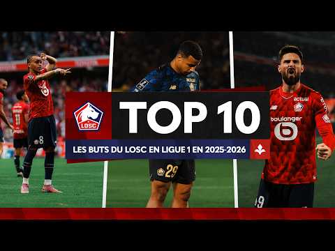 Top 10 I Mbappé, Giroud, Igamane... Les plus beaux buts du LOSC en Ligue 1 cette saison 🤯⚽️