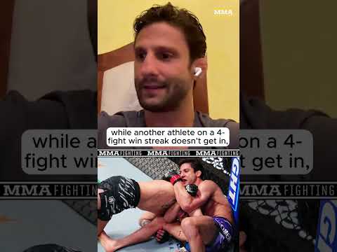 Allan Nascimento says "there’s no logic" in rankings